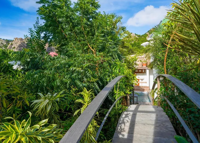 Charming Bungalow In Saint Barthelemy With Shared Pool.